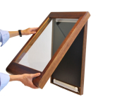 Menytavle 220V m�rk brun