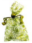 Cellofanpose gr�nt trykk 15x25cm  50pk.