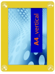 D�rskilt A4 gul